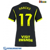 Fotballdrakt Dame Atletico Madrid David Hancko #17 Bortedrakt 2026-27 Kortermet